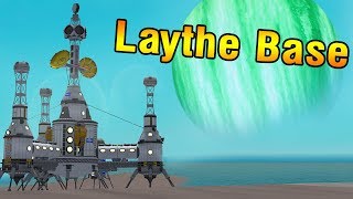 KSP: Laythe Surface Colony and Ocean Base!