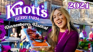 Knott's Boysenberry Festival Foodie Guide 2024