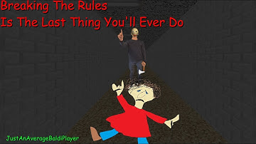 Breaking The Rules Is The Last Thing You