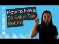 How to file a 0 sales tax return in california  tutorial for amazon sellers