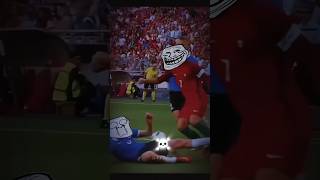 PRIME Ronaldo dribbling [Troll face edit] #shorts Resimi
