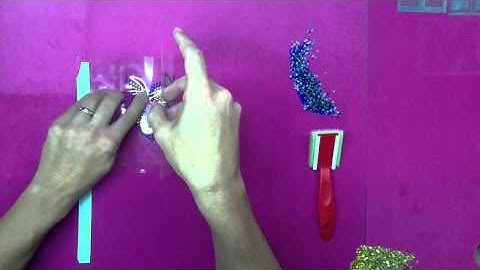 How To Make A Multicolor 3 Color Rhinestone Transfer