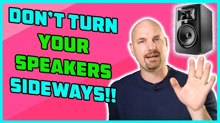 Don't Turn Your Speakers SIDEWAYS!! JBL 305 MKIIs!