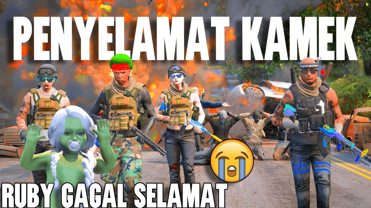 MISI EPIK ! DOBRAK MENYELAMATKAN RUBY DENGAN SANGAT DRAMATIS ! - GTA 5 ROLEPLAY