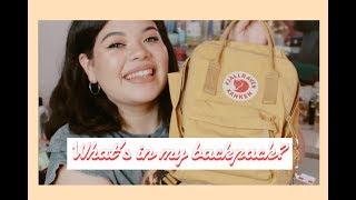 what's in my carry on bag? (disney/florida trip) | fjallraven kanken mini