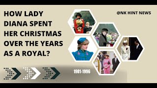 How Lady Diana attended Christmas Services over the years as a Royal family member? #ladydiana