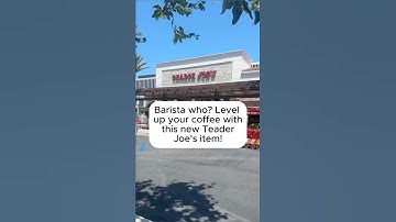 Who needs Starbucks when you have this at Trader Joe