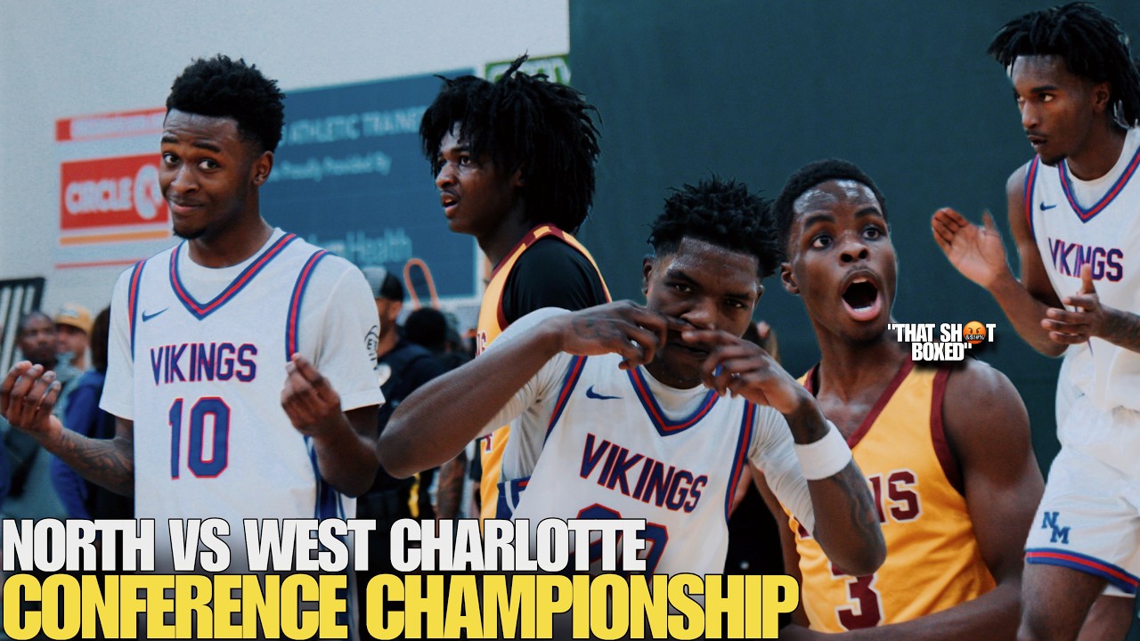NORTH MECK VS WEST CHARLOTTE CONFERENCE CHAMPIONSHIP *GETS HEATED*