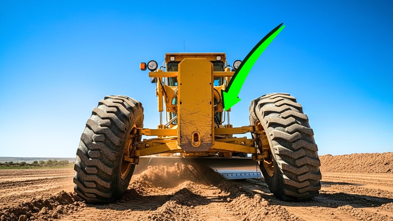 Como Funciona a Motoniveladora. Por Que o Chão Fica Tão Liso?