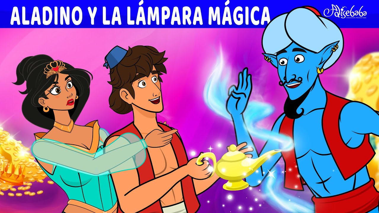 Aladino y La Lámpara Mágica | Cuentos infantiles para dormir en Español -  YouTube