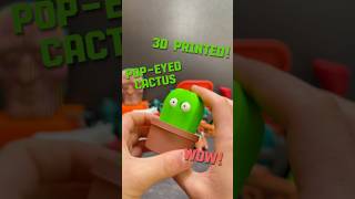 3D Printed Pop-Eyed Cactus! #shorts #3dprinting #asmr #satisfying #cute #cactus #buddy #tabledecor