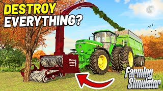 SHOULD WE DESTROY EVERYTHING? | Edgewater INTERACTIVE | Farming Simulator 22 - Episode 4