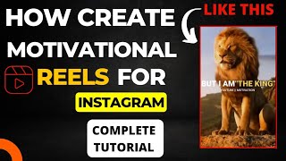How To Create Motivational Quote Reel For Instagram||Complete Tutorial||Watch Now screenshot 2