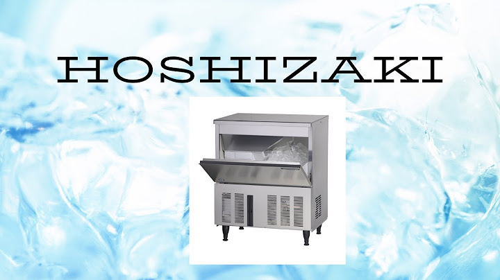 How to clean hoshizaki ice maker