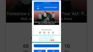 #txt #concert #soobin #yeonjun #taehyun #beomgyu #hueningkai  #kpop #txtedit #moa #txtmoa #ticket