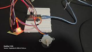 Step motor basics on esp32 