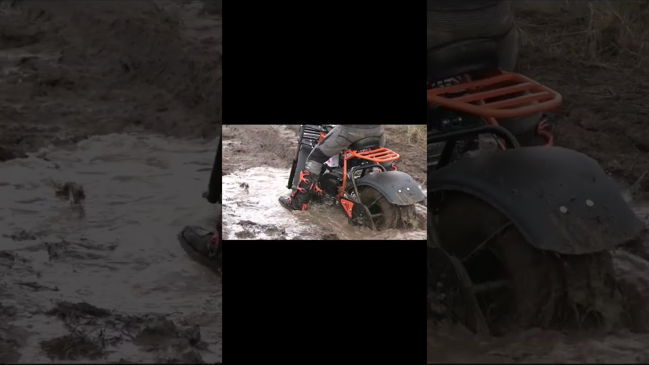 Мотоцикл Скаут-7 Боцман по грязи. - YouTube