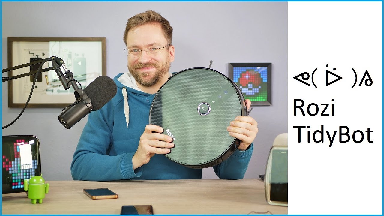 Ersatzteile-Set Für Rozi TidyBot E30 – Hauptbürste, HEPA-Filter, Seitenbürsten, Reinigungstücher