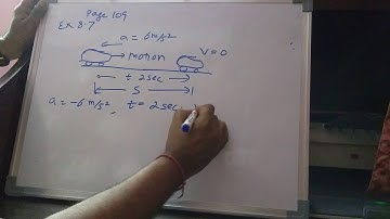 Motion class 9 chapter 8 Example  8.7 NCERT Science physics class 9 Motion by Gagan Deep AHuja