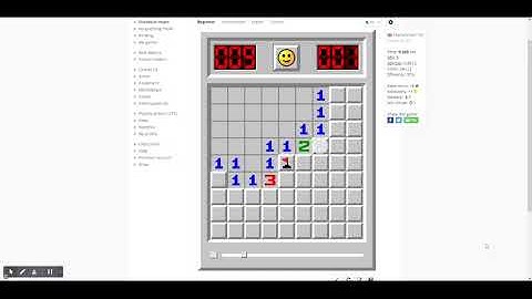 My 9 Second Run On Minesweeper