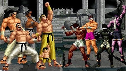 [KOF Mugen] Memorial | Goro Daimon vs Joe Higashi [ 4vs4 ]