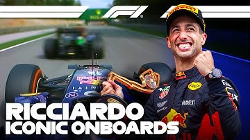Daniel Ricciardo: The Ultimate Onboard Collection | Best Onboards | Qatar Airways