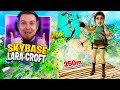 Szalony SKYBASE z nowym EGZOTYCZNYM ŁUKIEM w Fortnite ... (mega OP!)