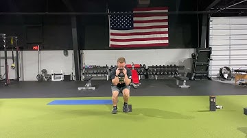 Offset Goblet Squat - Do you shift to the left when you back squat?