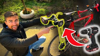 Bušilicom Sam Običan Bicikl Pretvorio U Električni... Radi Bolje Nego Što Sam Mislio