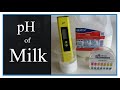 pH Levels and Milk Acidity