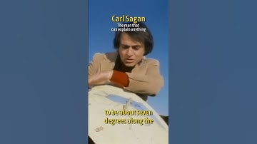 Carl Sagan explains how THE EARTH can
