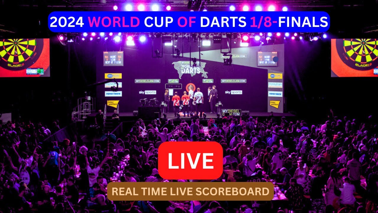 2024 World Cup of Darts LIVE Score UPDATE Today 1/8Finals Day 3