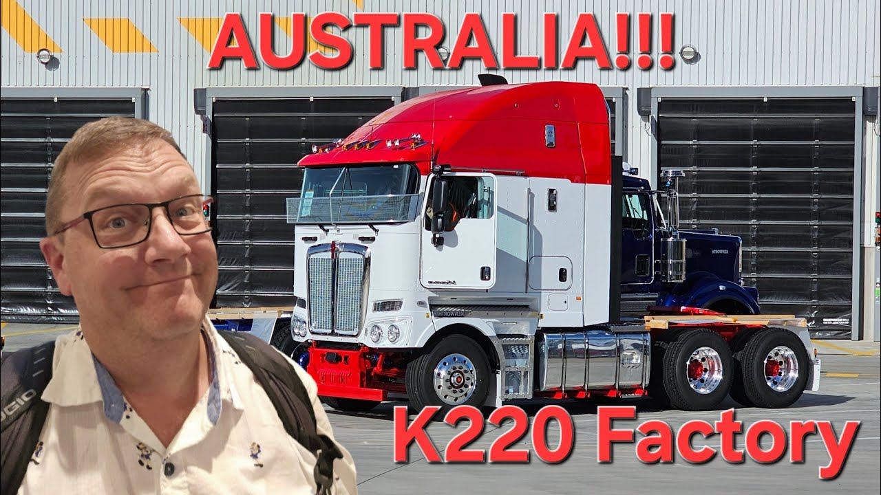 Я поехал в Австралию и посетил завод KW DAF #cabover #Australia #kenworth #daf