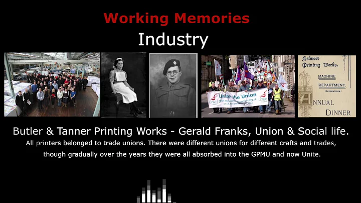Gerald Franks Butler & Tanner Printing Works - Uni...