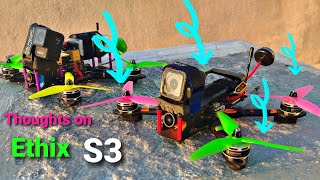 Thoughts on Ethix S3 props | Crashed | #fpvfresstyle #fpv