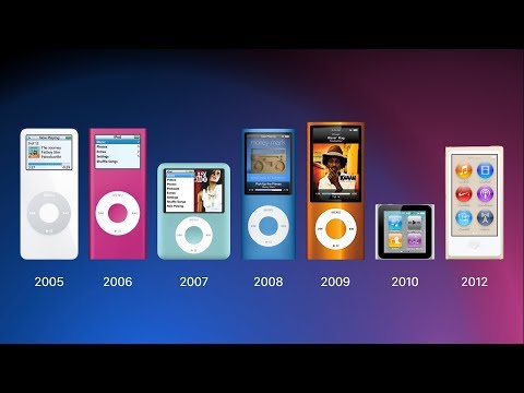 History of the iPod nano