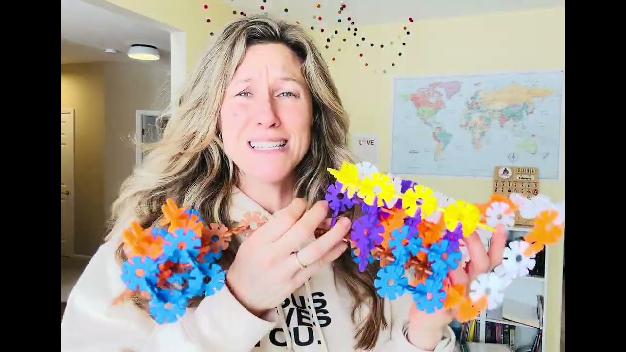 Endless Building and  Creative Play Interlocking Disc Blocks