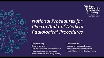 National Procedures for Clinical Audit of Medical Radiological Procedures