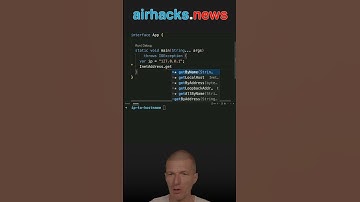 How To Get The Hostname for an IP Address #java #shorts #airhacks #coding