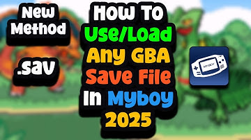 How to use/load any gba Save File in My Boy emulator 2025 in Hindi