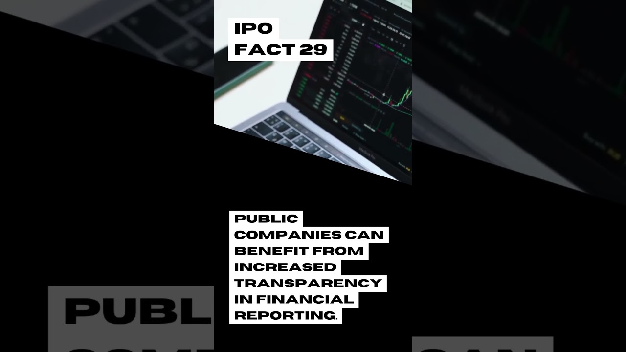 Public companies can benefit from increased transparency in financial reporting
