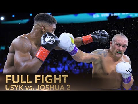 видео: Oleksandr Usyk vs. Anthony Joshua 2 | REMATCH | FULL FIGHT