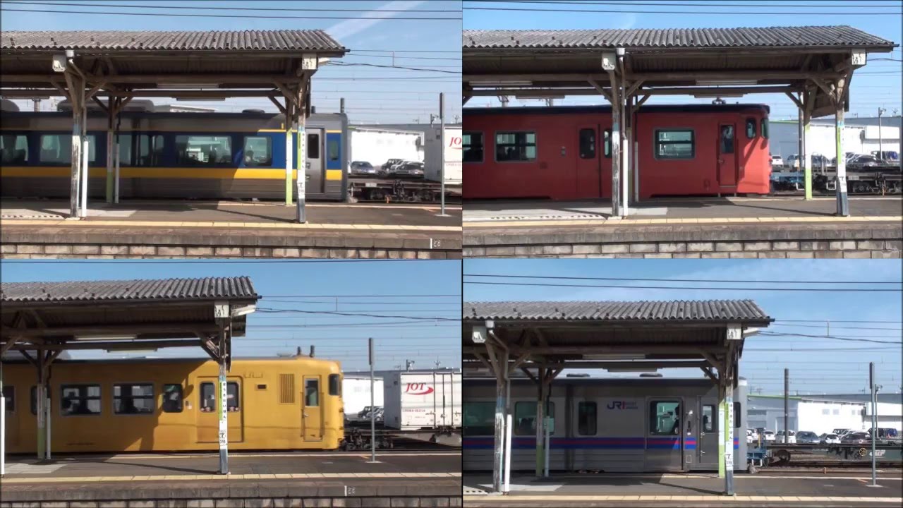 加速比較動画 山陰地区2両編成の列車の加速in伯耆大山駅 おまけが本編 Youtube