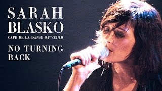 Sarah Blasko - No Turning Back (live at Cafe de la Danse)