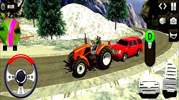 Real Tractor Pulling Simulator: Offroad Tractor Driving Game - Best Android Gameplay HD