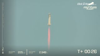 Blue Origin rocket launch and landing!