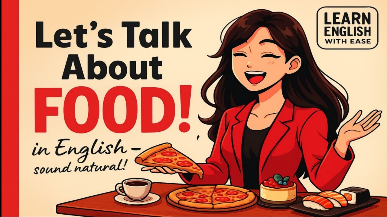 Talking About Your Favorite Food in English 🍕 — Speak Naturally & Confidently