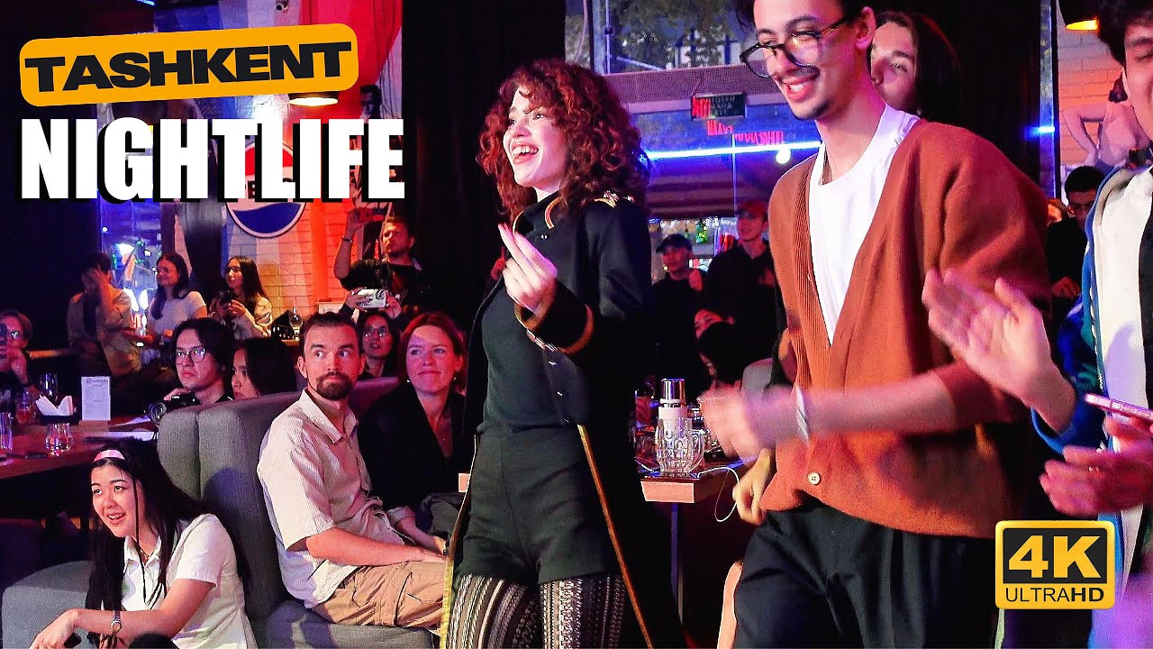 Ночная жизнь Ташкента 2025 | Живая музыка, дискотека и Uzbekistan Hotel