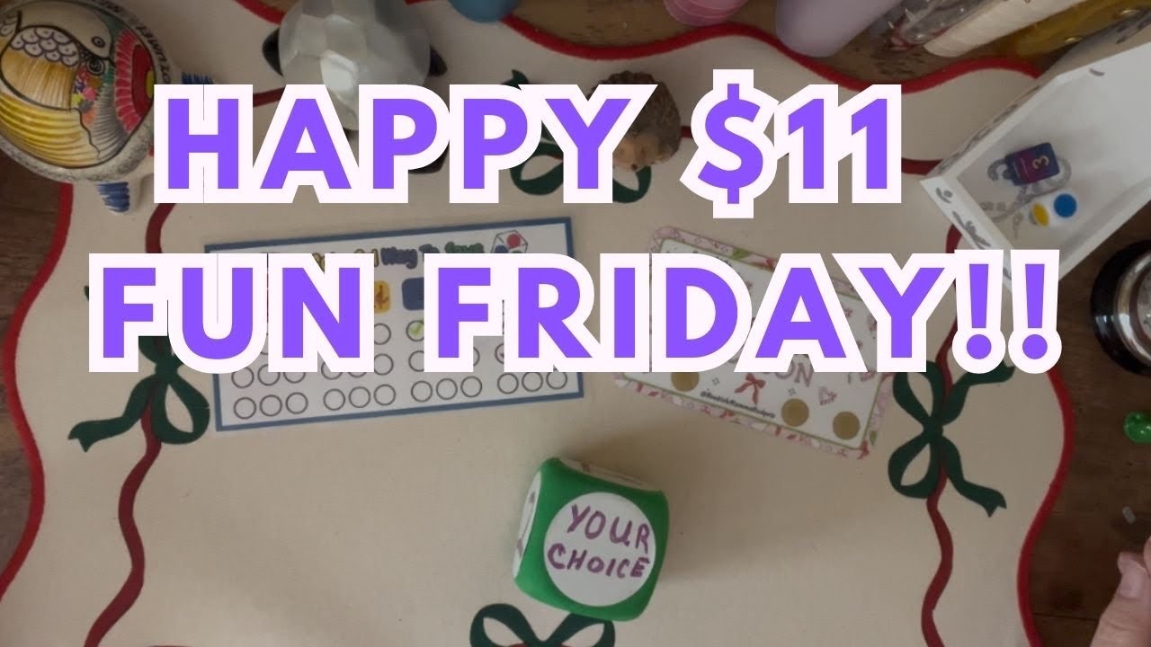 Happy Fun Friday 💜 Low Budget Edition Savings Games