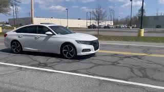 2018-2021 Accord 2.0 stock exhaust with Catless downpipe Catless Prl Downpipe Race Version On Honda Accord 2018 2019